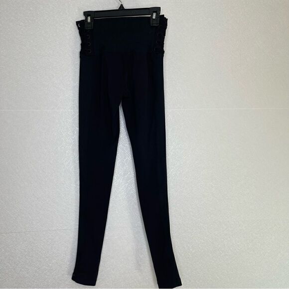 FREE People Movement Before You Go Lace Up Legging Black XS - Picture 3 of 10